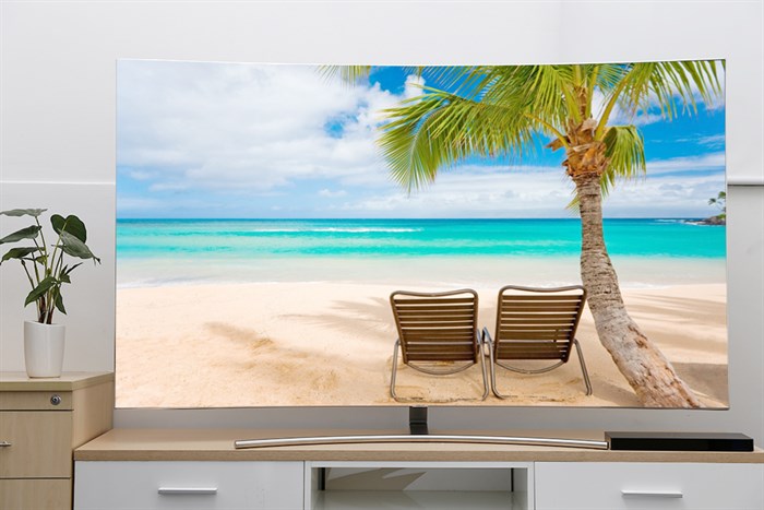 Smart Tivi QLED Samsung 4K 75 inch QA75Q8C Màu Bạc