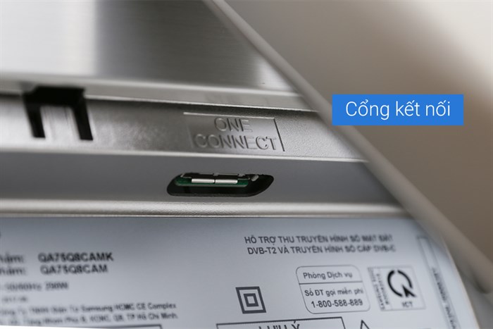 Smart Tivi QLED Samsung 4K 75 inch QA75Q8C Màu Bạc