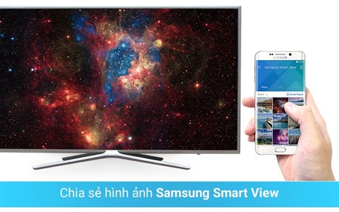 Chế độ xem Smart View trên Smart Tivi Samsung 43 inch UA43M5500