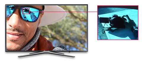 Chất lượng hình ảnh Full HD trên Smart Tivi Samsung 43 inch UA43M5500