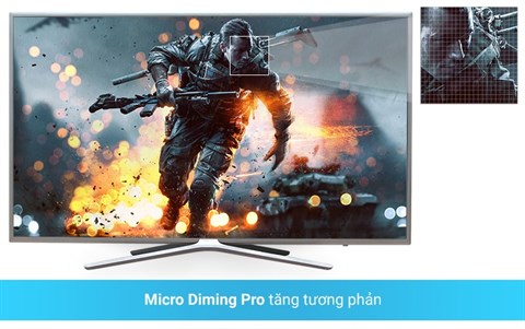 Công nghệ Dimming Pro trên Smart Tivi Samsung 43 inch UA43M5500