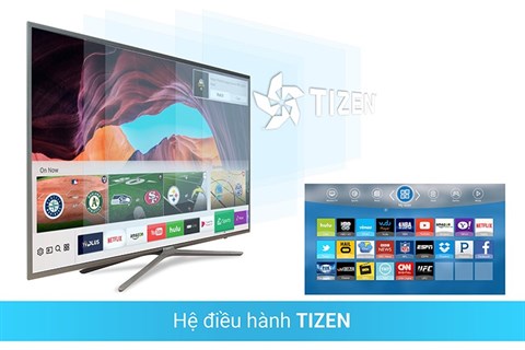 Hệ điều hành Tizen OS trên Smart Tivi Samsung 43 inch UA43M5500