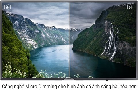 Smart Tivi Samsung 49 inch UA49M5500 có công nghệ Micro Drimming