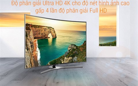 Smart Tivi Samsung 49 inch UA49MU6500 có độ phân giải 4k