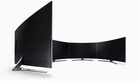 Thiết kế hiện đại, tinh tế trên Smart Tivi cong Samsung 55 inch UA55MU6500