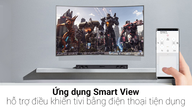 Smart Tivi Cong Samsung 4K 65 inch UA65MU6500