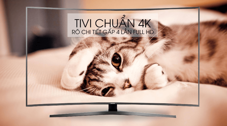 Độ phân giải 4K trên Smart Tivi cong Samsung 65 inch UA65MU6500