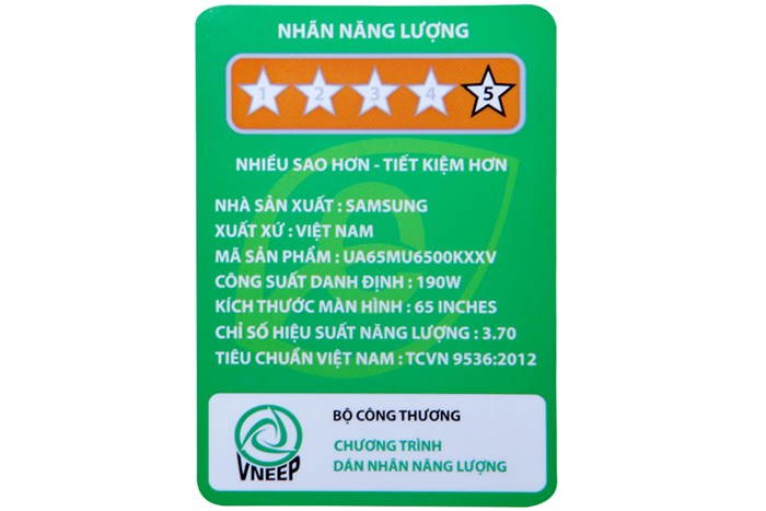 Smart Tivi Cong Samsung 4K 65 inch UA65MU6500 Màu Đen