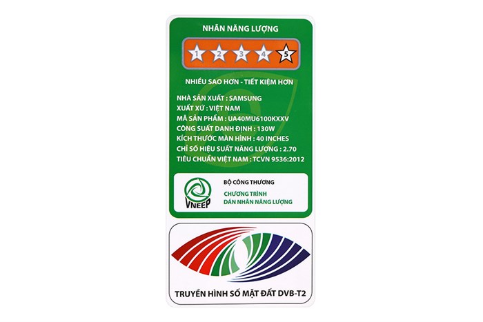 Smart Tivi Samsung 4K 40 inch UA40MU6100 Màu Đen