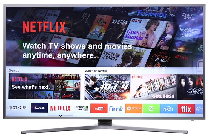 Smart Tivi Samsung 4K 40 inch UA40MU6400 Màu Bạc