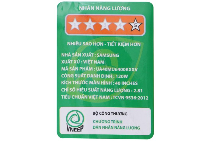 Smart Tivi Samsung 4K 40 inch UA40MU6400 Màu Bạc