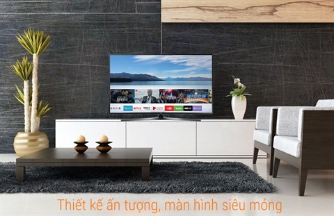 Smart Tivi Samsung 49 inch UA49MU6400 có thiết kế ấn tượng