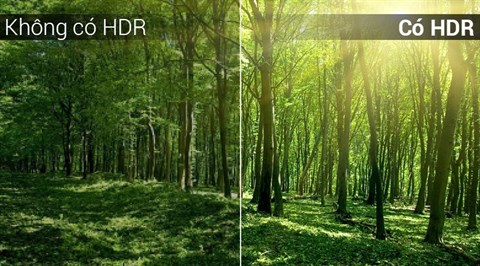 Công nghệ HDR trên Smart Tivi Samsung 55 inch UA55MU6400