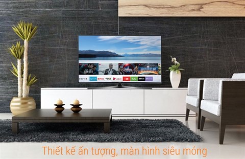Smart Tivi Samsung 55 inch UA55MU6400 có thiết kế ấn tượng