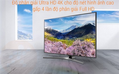 Smart Tivi Samsung 55 inch UA55MU6400 có độ phân giải 4k