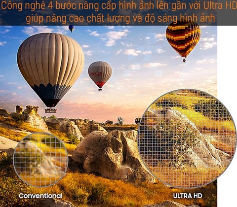 Smart Tivi Samsung 55 inch UA55MU6400 cho hình ảnh tuyệt vời