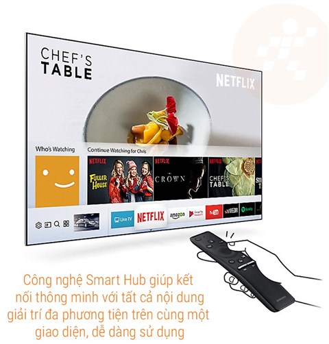 Smart Tivi Samsung 55 inch UA55MU6400 cóc ông nghệ Smart Hub