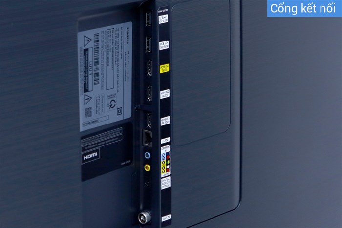 Smart Tivi Cong Samsung 55 inch UA55M6300 Màu Đen