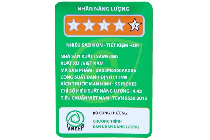 Smart Tivi Cong Samsung 55 inch UA55M6300 Màu Đen