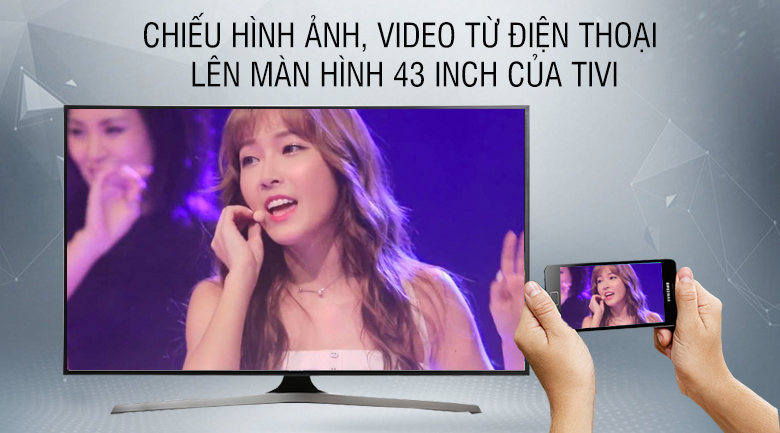 Smart Tivi Samsung 4K 43 inch UA43MU6100