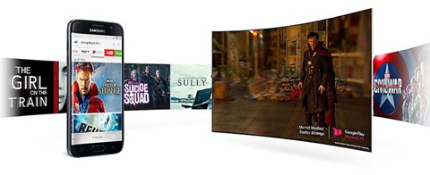 Samsung Smartview trên Smart Tivi Samsung 49 inch UA49M6300