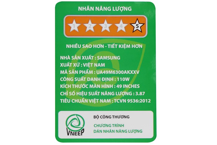 Smart Tivi Cong Samsung 49 inch UA49M6300 Màu Đen