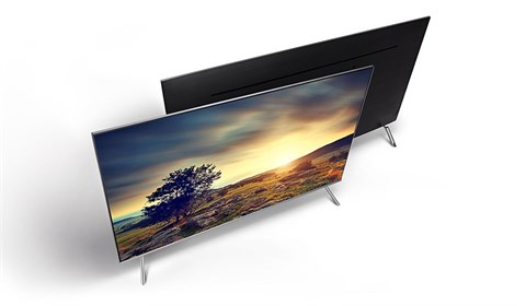 Thiết kế sang trọng, hiện đại trên Smart Tivi Samsung 55 inch UA55MU7000