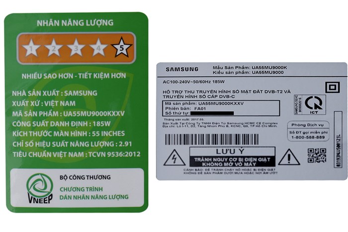 Smart Tivi Cong Samsung 4K 55 inch UA55MU9000