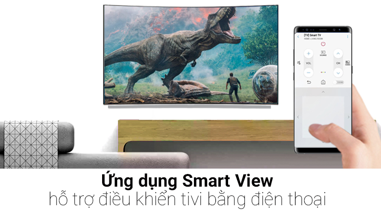 Smart Tivi Cong Samsung 4K 55 inch UA55MU8000