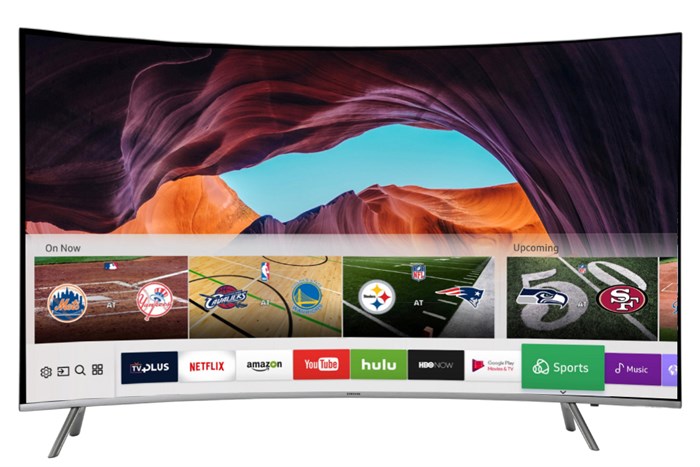Smart Tivi Cong Samsung 4K 55 inch UA55MU8000 Màu Bạc