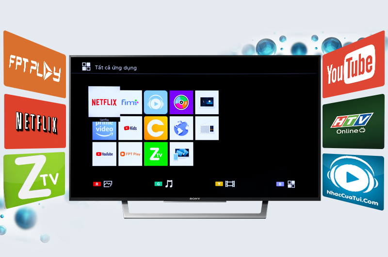 Smart Tivi Sony 43 inch KDL-43W750E - Mở rộng khả năng giải trí thông qua kết nối internet Smart Tivi Sony 43 inch KDL-43W750E - Mở rộng khả năng giải trí thông qua kết nối internet