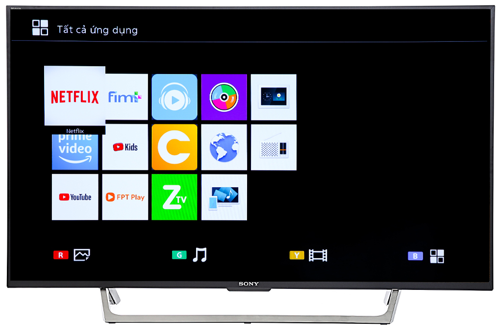 Smart Tivi Sony 49 inch KDL-49W750E Màu Đen