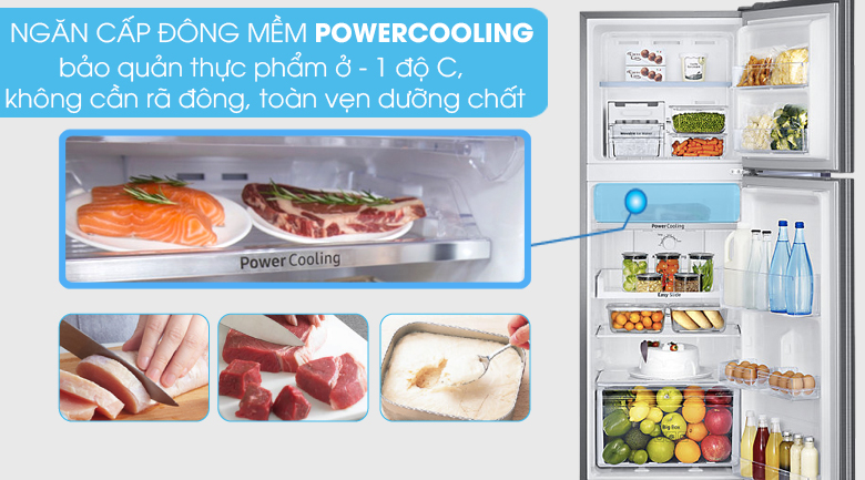 Tủ lạnh Samsung Inverter 236 lít RT22M4033S8/SV - 3