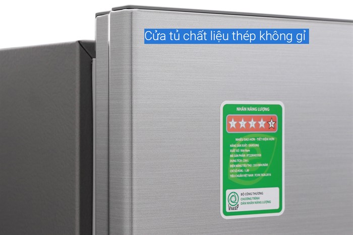 Tủ lạnh Samsung Inverter 236 lít RT22M4033S8/SV Màu Xám