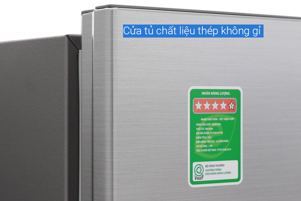 Tủ lạnh Samsung Inverter 236 lít RT22M4033S8/SV - 12