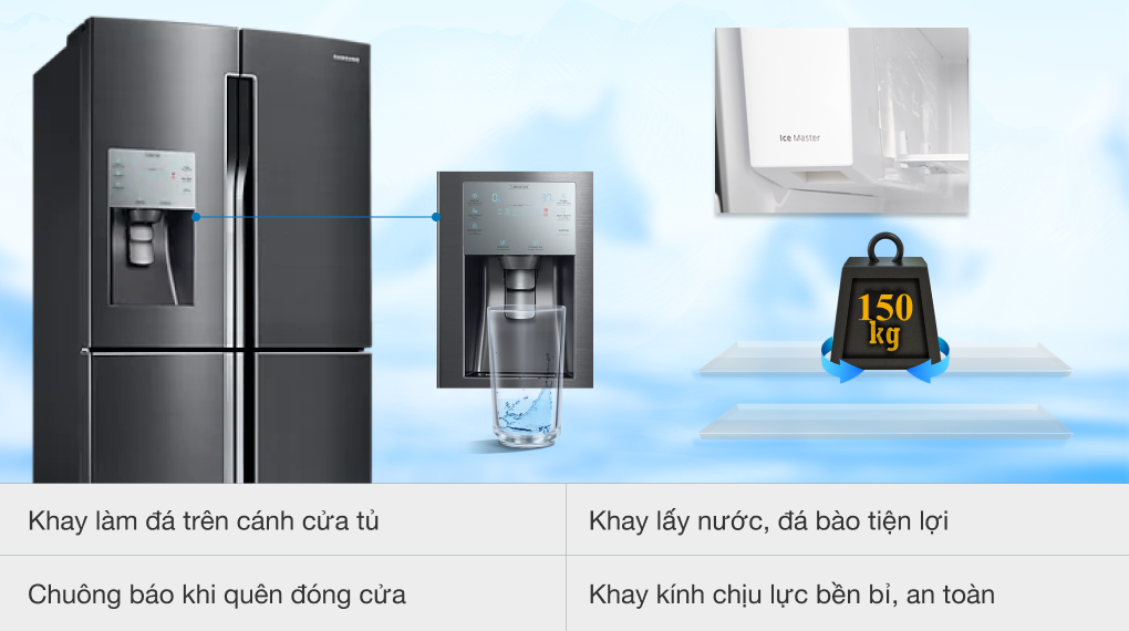 Tủ lạnh Samsung Inverter 564 lít RF56K9041SG/SV