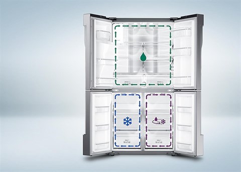 4 chế độ của ngăn chuyển đổi nhiệt độ - Tủ lạnh Samsung 564 lít RF56K9041SG/SV