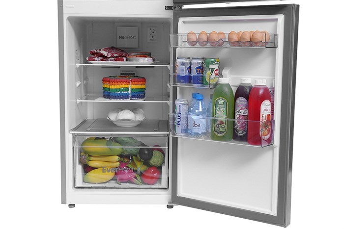 Tủ lạnh Beko Inverter 230 lít RDNT230I55VZX Màu Xám