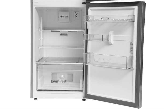 Tủ lạnh Beko Inverter 230 lít RDNT230I55VZX Màu Xám