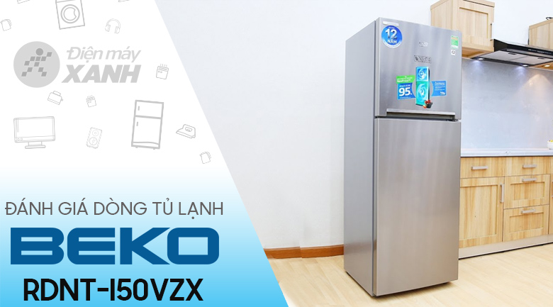 Tủ lạnh Beko Inverter 270 lít RDNT270I50VZX