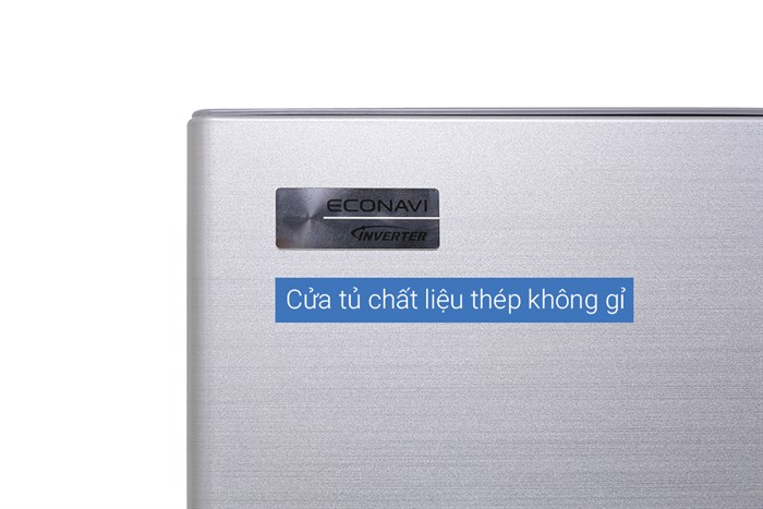Tủ lạnh Panasonic Inverter 330 lít NR-BD418VSVN Màu Xám