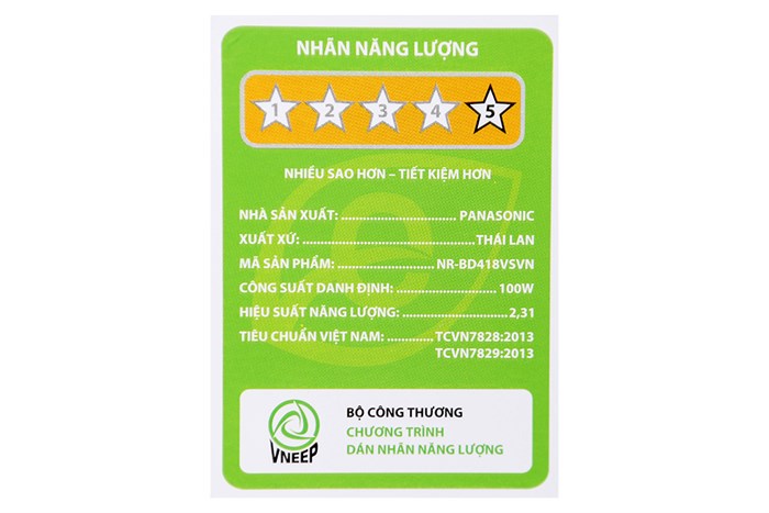 Tủ lạnh Panasonic Inverter 330 lít NR-BD418VSVN Màu Xám