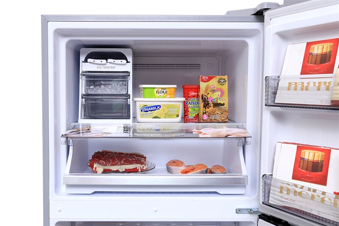 Tủ lạnh Panasonic Inverter 330 lít NR-BD418VSVN Màu Xám