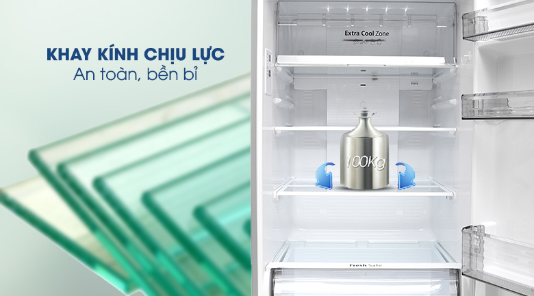 Tủ lạnh Panasonic Inverter 405 lít NR-BD468VSVN
