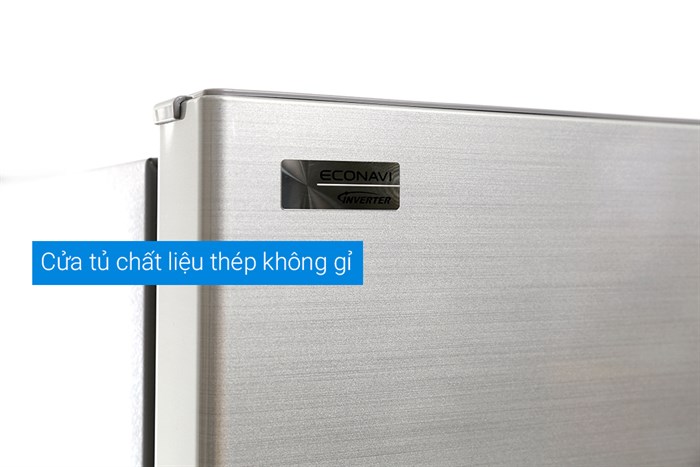 Tủ lạnh Panasonic Inverter 405 lít NR-BD468VSVN Màu Xám