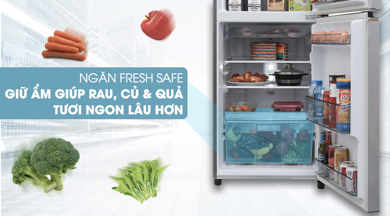 Tủ lạnh Panasonic Inverter 234 lít NR-BL267VSV1