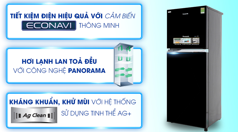 Tủ lạnh Panasonic Inverter 267 lít NR-BL308PKVN