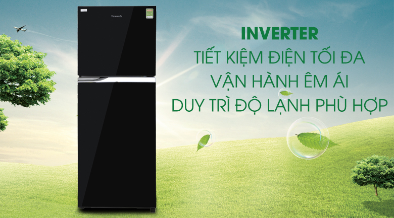 Tủ lạnh Inverter - Tủ lạnh Panasonic inverter 267 lít NR-BL308PKVN