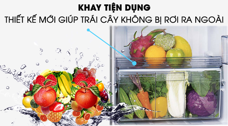 Tủ lạnh Panasonic Inverter 267 lít NR-BL308PKVN