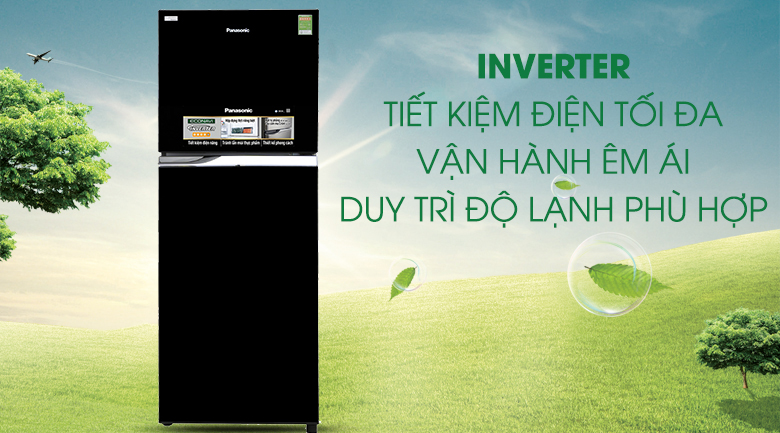 Tủ lạnh Inverter - Tủ lạnh Panasonic inverter 267 lít NR-BL308PKVN